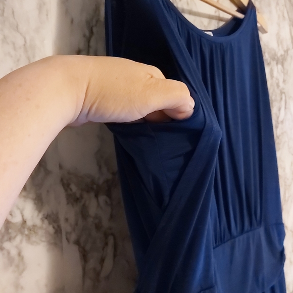 Ricki's Blue Grecian Style Dress - Picture 5 of 5